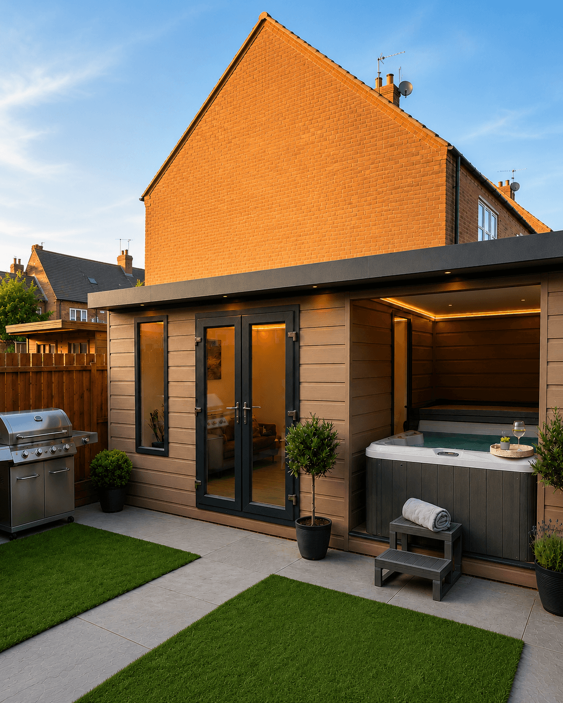 Ideal Garden Rooms — completed garden room